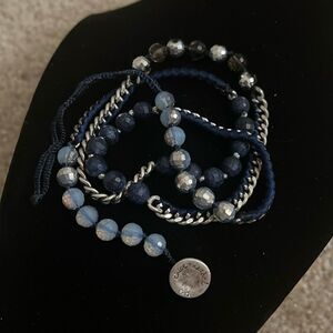 NWOT Chloe + Isabel Beaded Wrap Bracelet